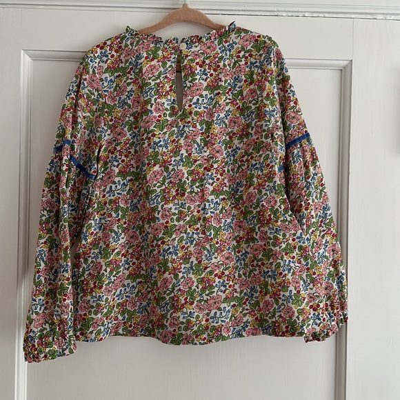 Mini Boden Floral Blouse - Picture 2 of 4